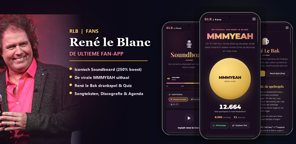 René le Blanc Fans Android App Play Store Showcase