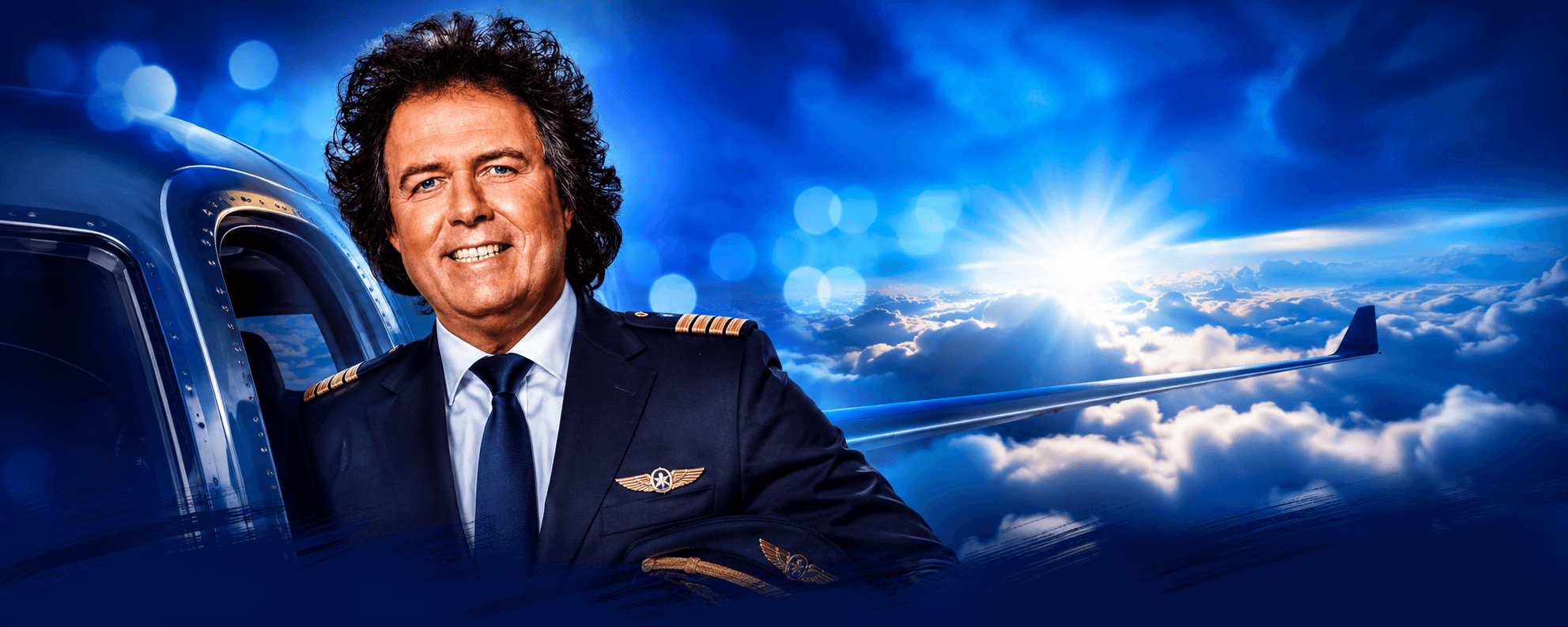René le Blanc als piloot